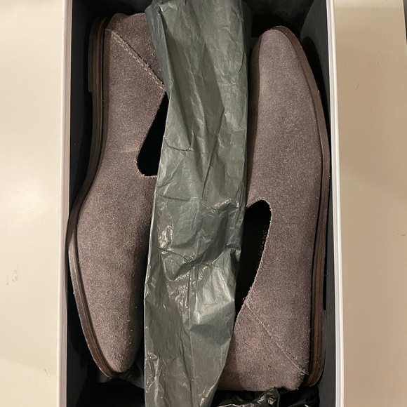 Pedro Garcia- Grey suede smoking slippers - Picture 6 of 6